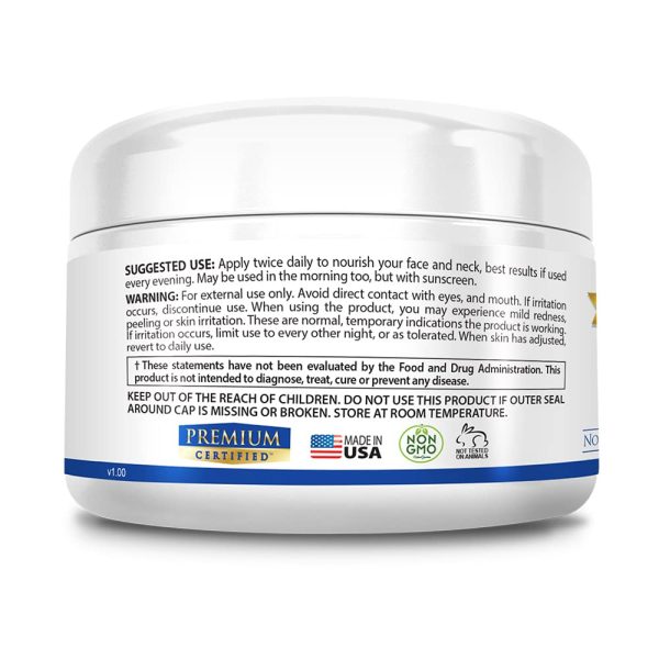 Collagen Cream - With Retinol and Hyaluronic Acid - Anti Aging, Improve - Image 5