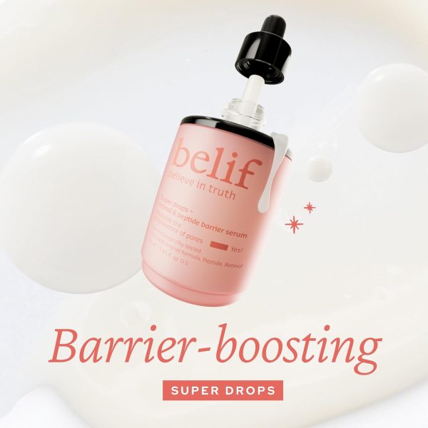 belif Super Drops Retinol & Peptide Barrier Serum | Firming Anti-Aging - Image 2