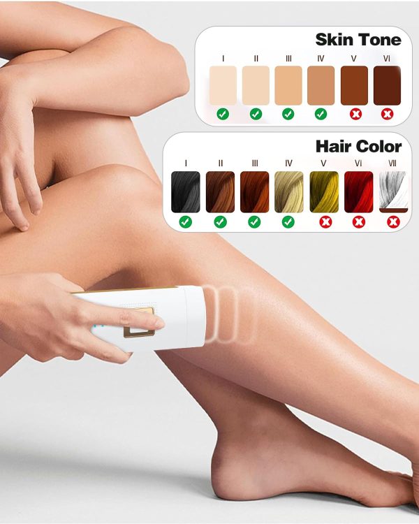 IPL Laser Hair Removal Device for Women Men at Home, Upgraded to 999,900 - Image 5