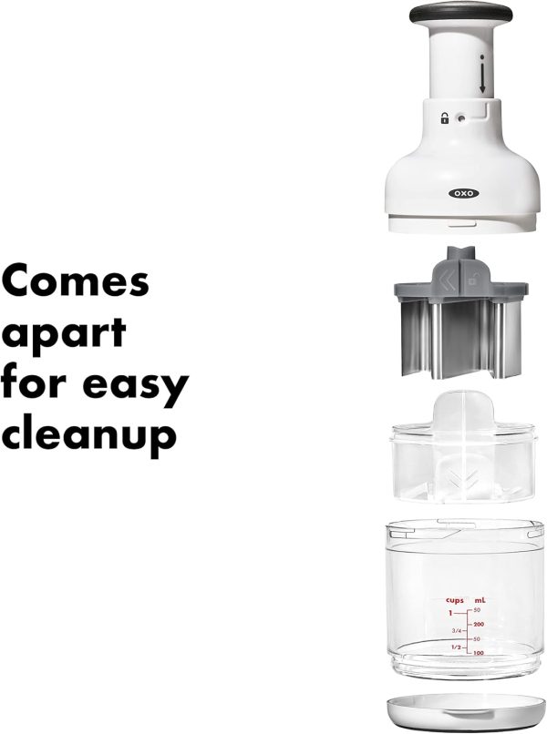 OXO Good Grips Vegetable Chopper, White - Image 5