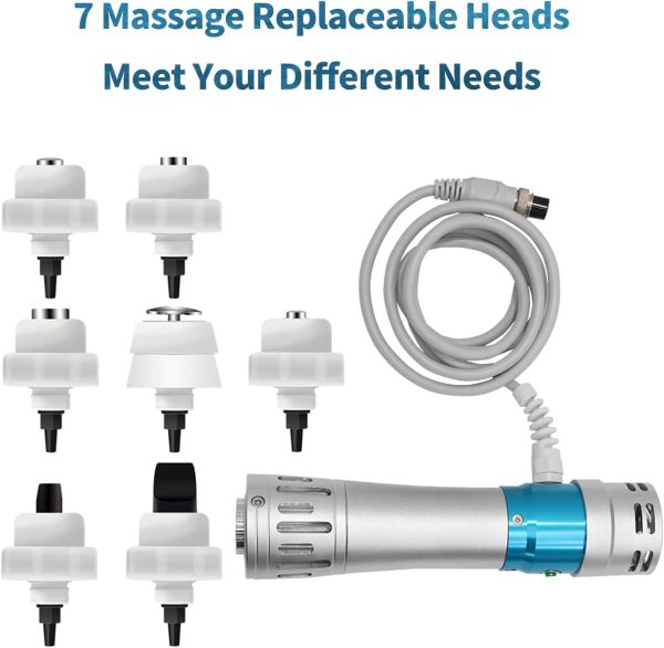 Shockwave Therapy Body Massager Machinie with 7 Massage Heads HUANSHI - Image 8