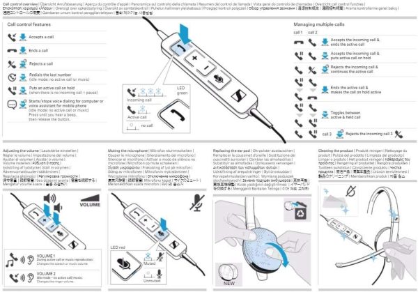 Sennheiser SC 165 USB (508317) - Double-Sided (Binaural) Headset for - Image 8