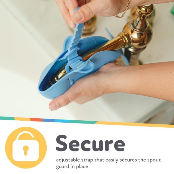 Nuby Bathtub Safety Spout Guard - Compatible with Most Standard Faucets - - Image 3