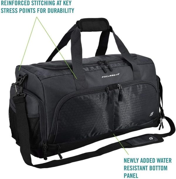 Ultimate Gym Bag 2.0: The Durable Crowdsource Designed Duffel Bag with 10 - Image 5