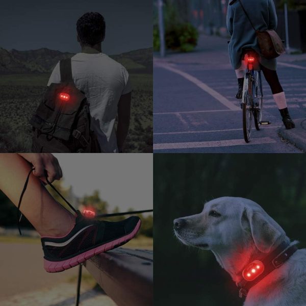 BV Bike Lights, Super Bright with 5 LED Bike Headlight & 3 LED Rear, Bike - Image 6