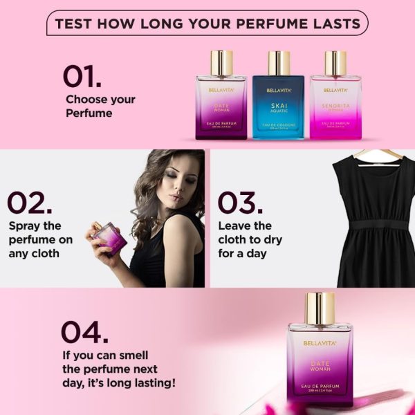 Luxury Date Woman Eau De Parfum Perfume with Pink Pepper, Jasmine & - Image 6