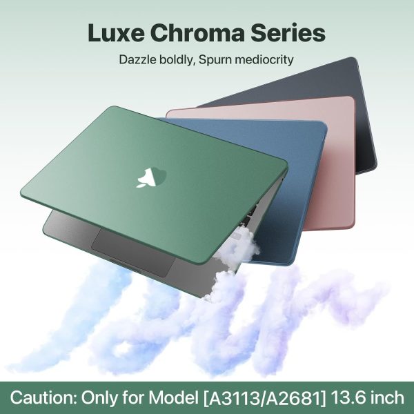 Compatible for MacBook Air 13.6 inch Case M3 M2 2024-2022 Release Model - Image 6