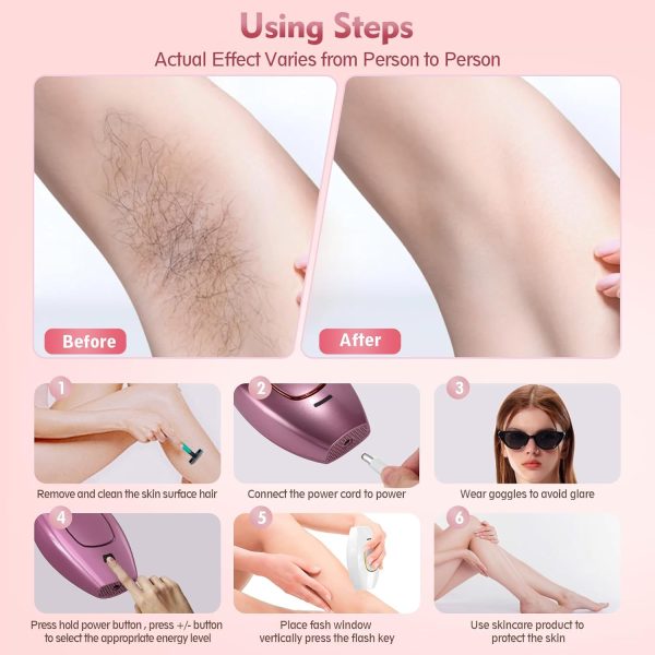 IPL Laser Hair Removal, Laser Hair Removal Device for Women Man, Painless - Image 7