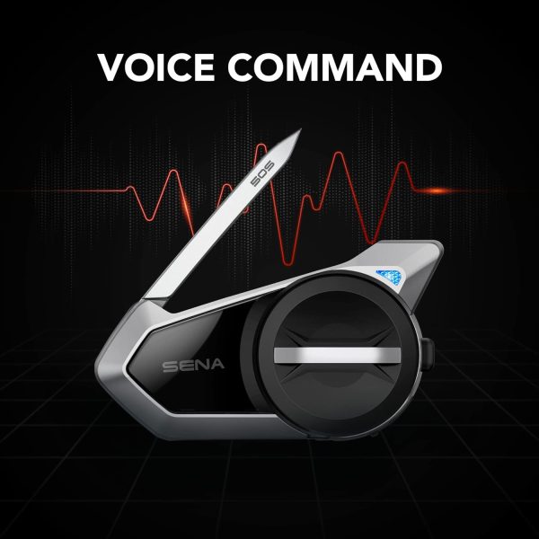 Sena 50S Motorcycle Jog Dial Communication Bluetooth Headset w/Sound by - Image 3