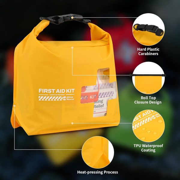RHINO RESCUE Waterproof First Aid Kit, Lightweight Boat Dry Bag, Emergency - Image 3