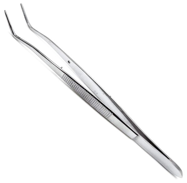 Tweezer College Meriam 16cm Serrated Tip Dressing Cotton Pliers Diagnostic - Image 7