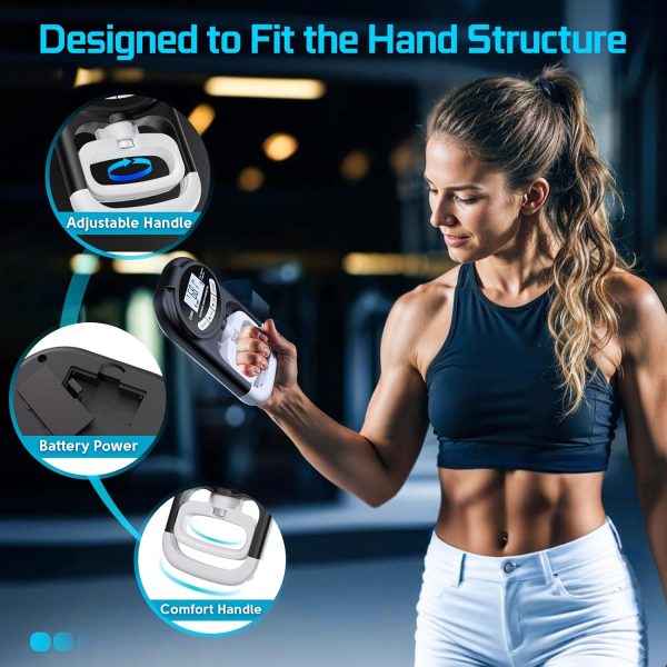 Hand Dynamometer Grip Strength Trainer - Grip Strength Tester Electronic - Image 5