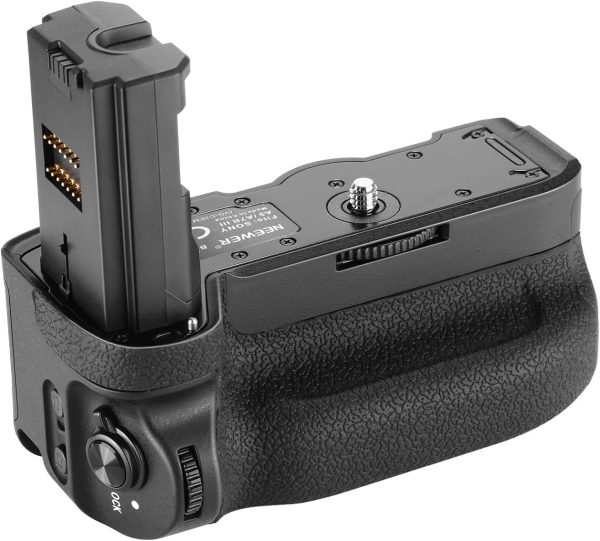 Neewer Vertical Battery Grip for Sony A9 A7III A7RIII Camera Replacement - Image 6