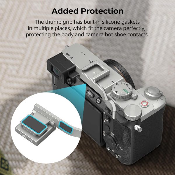 SMALLRIG Thumb Grip for Sony Alpha 7C II/Alpha 7CR / Alpha 7C, Ergonomic - Image 2