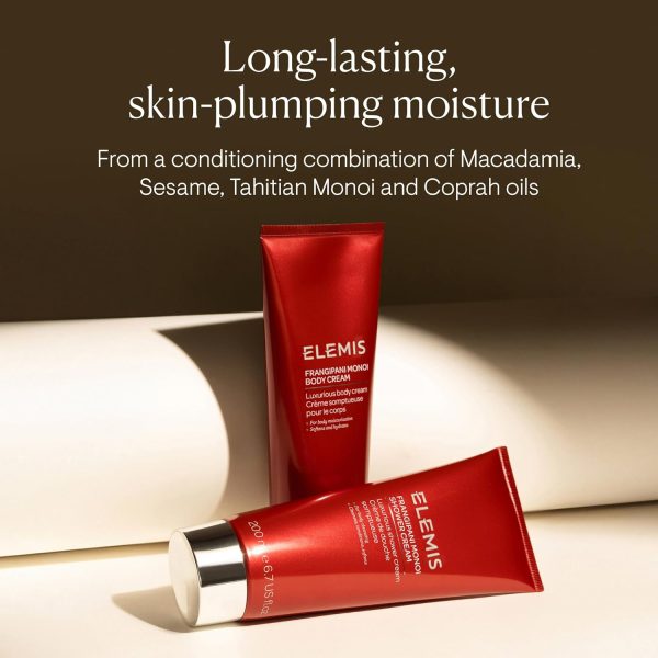 ELEMIS Frangipani Monoi Body Cream, Luxurious Body Cream - Image 3