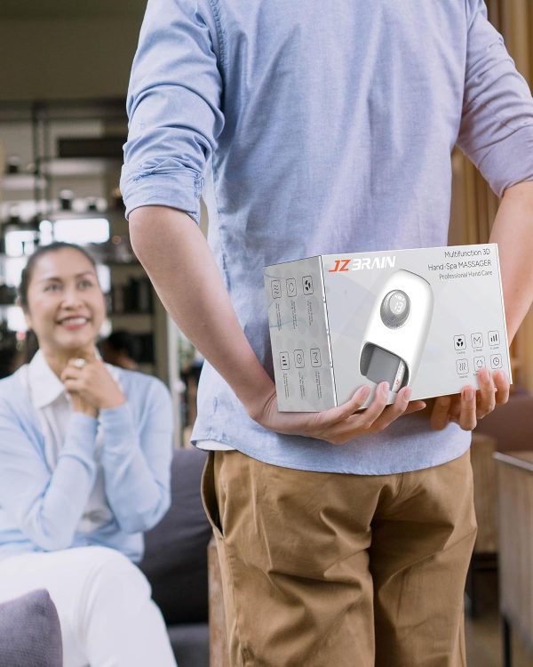 Hand Massager with Heat and Compression: Hand and Wrist Massage with Palm - Image 6