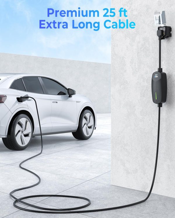 Level 2 EV Charger 7.68KW NEMA 14-50 Plug 32 Amp Portable Electric Vehicle - Image 5