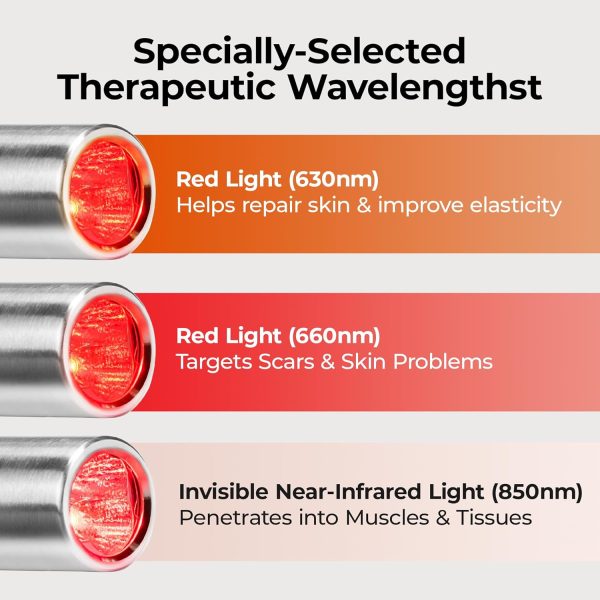 LifePro Infrared & Red Light Therapy for Body Joints & Muscles Pain Relief, - Image 2