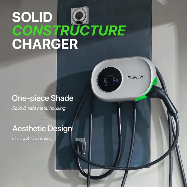 Level 2 EV Charger 40A Smart Electric Car Home Charger Motion-Activated - Image 2