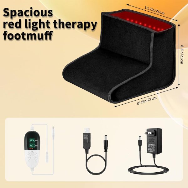 New Red Light Therapy for Feet, Dual Wavelength 160 LEDs for Foot Pain - Image 2