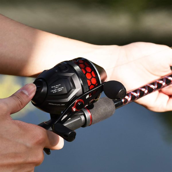 KastKing Brutus Spincast Fishing Reel,Easy to Use Push Button Casting - Image 6