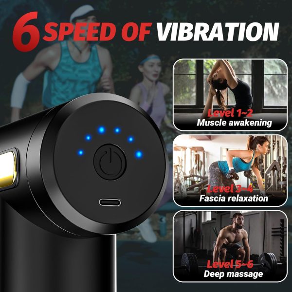 Massage Gun, Small Travel Massage Gun, Massage Gun Deep Tissue,Percussion - Image 2