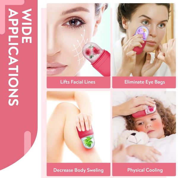 AURUZA Ice Face Roller and Gua Sha Set, Ice Roller for Face & Eye Puffiness - Image 5