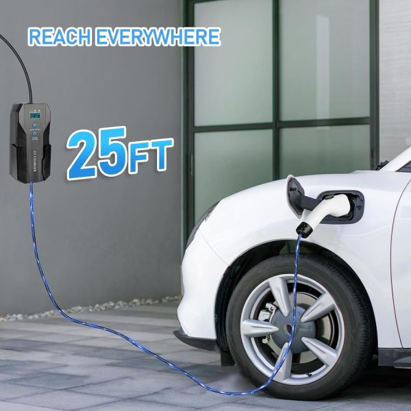 EV Charger Level 2, 8 to 32Amp - 240V Portable Electric Car Charger Nema - Image 7