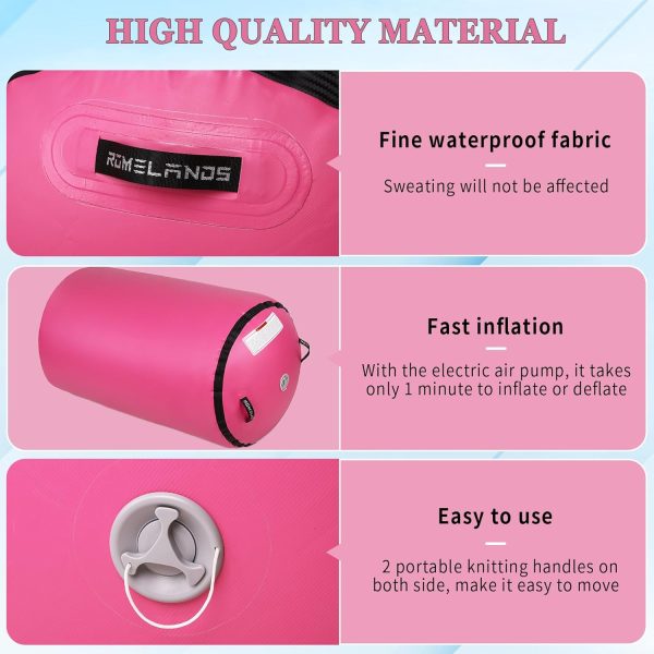 Air Roller Tumbling Barrel Back Somersault Backbend Trainer for Inflatable - Image 3
