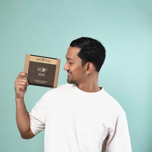 Bali Soap - Natural Body Care Gift Set for Men, 4 Travel-Size Products - Image 4