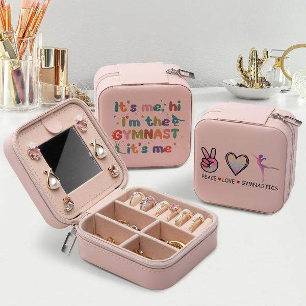 Gymnastics Gifts Jewelry Box for Women, Gifts for Gymnast Women Friends, Hi - Image 4