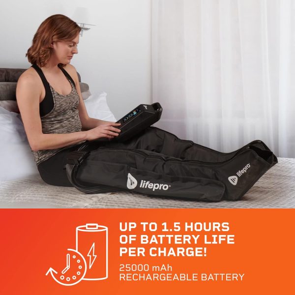 LifePro Air Sequential Leg Compression Massager -for Legs, Calf, Thigh and - Image 6