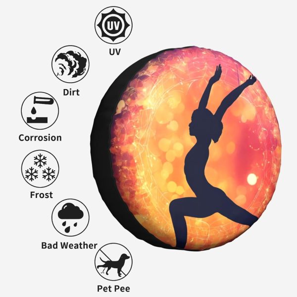 Gymnastics Game Print Tire Covers Wheel Covers for RVs Trailers Cars Camper - Image 8