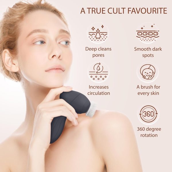 Face Scrubber | Facial Cleansing Brush Exfoliator Skin Care Products Beauty - Image 5