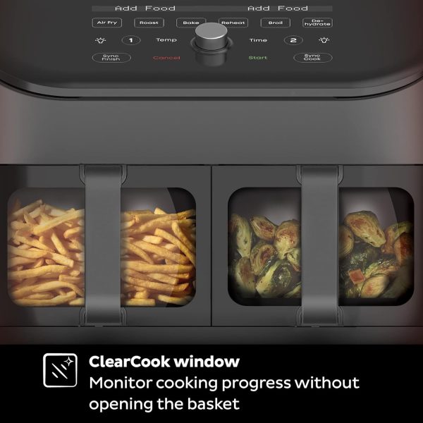 Instant Pot Vortex Plus XL 8QT ClearCook Air Fryer, Clear Windows, Custom - Image 4