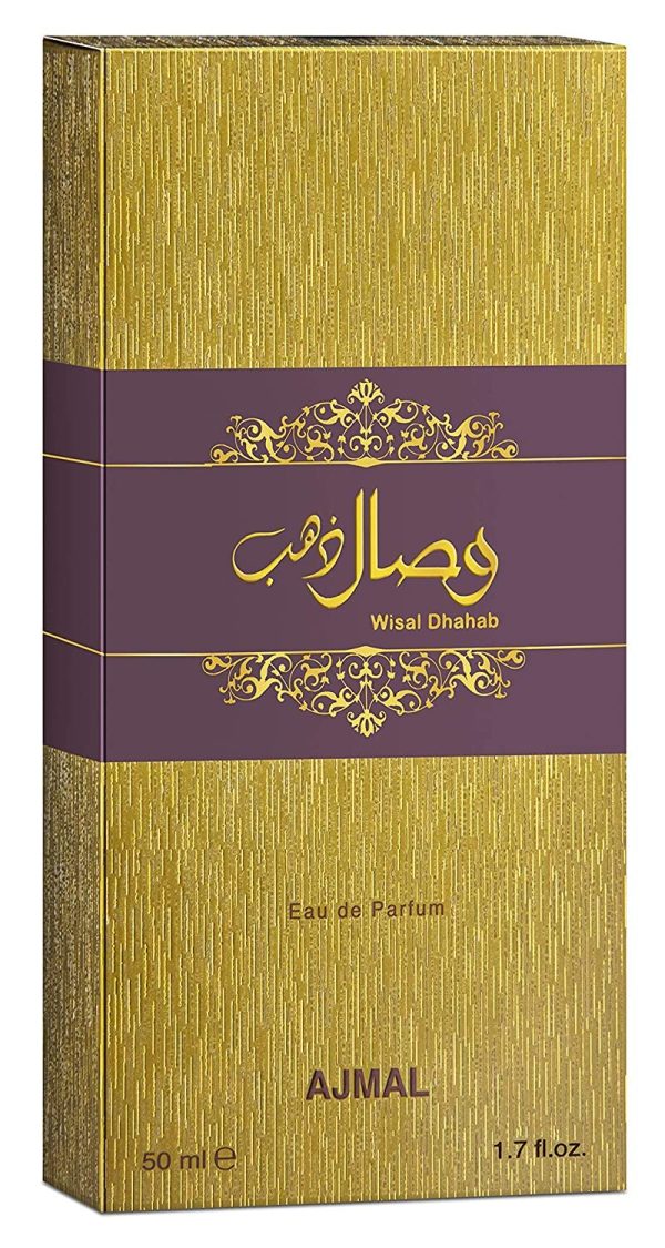 Green Velly Indian Ajmal Wisal Dhahab EDP Woody Perfume for Men, 50 ml - Image 3