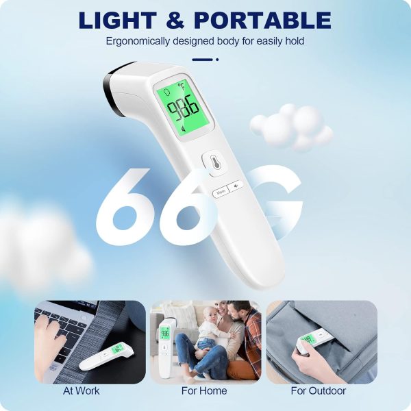 No-Touch Thermometer for Adults and Kids, Accurate Digital Baby Thermometer - Image 6