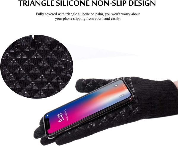TRENDOUX Winter Gloves for Men Women - Upgraded Touch Screen Cold Weather - Image 4