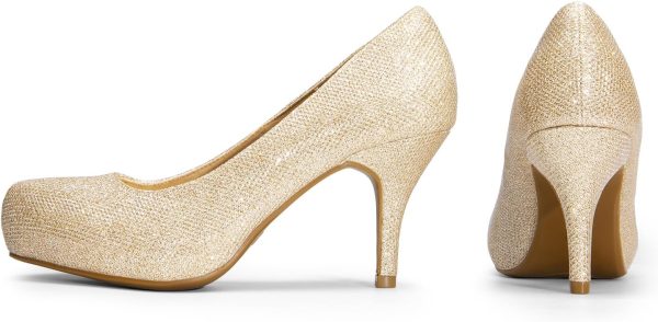 DREAM PAIRS Tiffany Women's Classic Elegant Versatile Low Stiletto Heel - Image 5