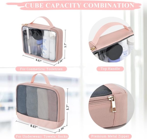 Travel Backpack for Women, 40L Travel Bag Personal Item Size, Waterproof - Image 8