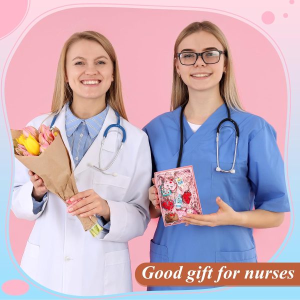 Henoyso 36 Pcs Nurse Keychain Nurse Gifts for Christmas for Women Nurses - Image 5