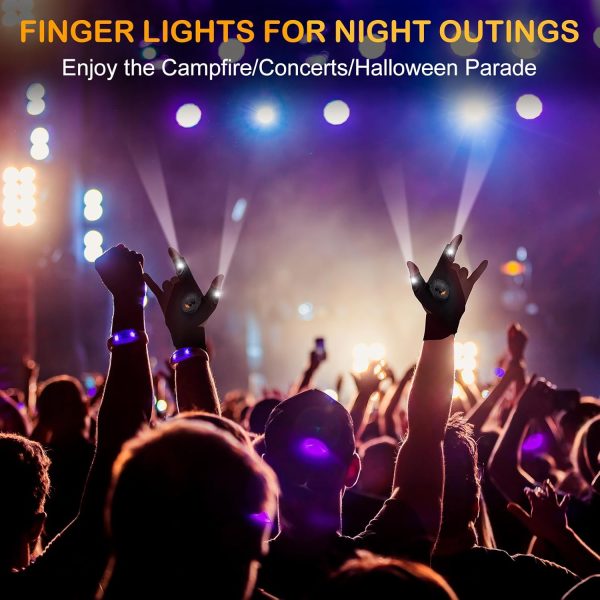 LED Flashlight Gloves Stocking Stuffers For Men Christmas Birthday Gifts - Image 7