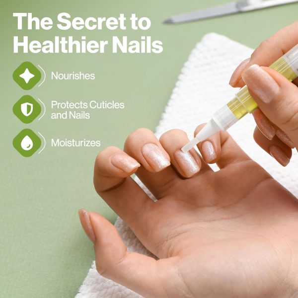 Cuticle Oil Pen with Milk & Honey - Nail and Cuticle Protector - Nail Care - Image 4