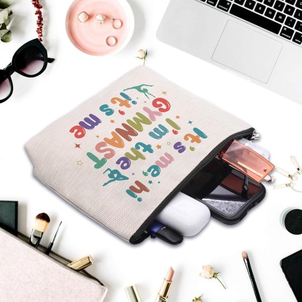 Gymnast Gymnastics Stuff Gifts Makeup Bag, Gymnast Graduation Birthday Gift - Image 4