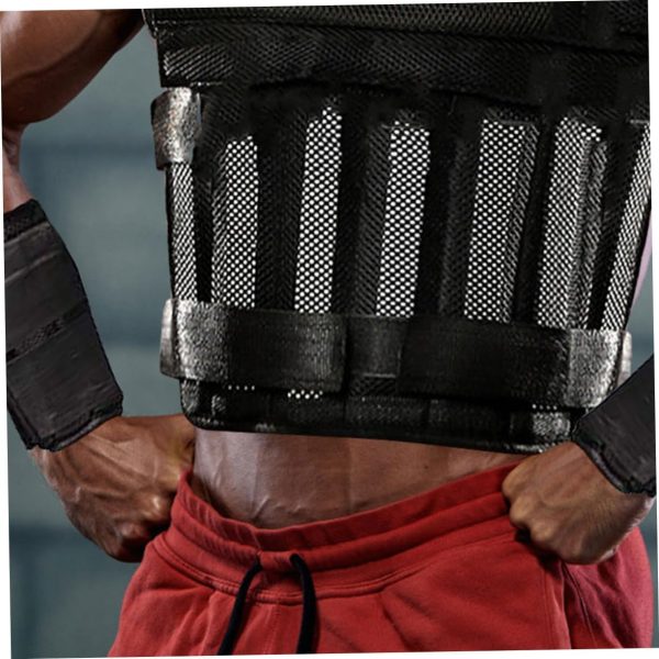 BESPORTBLE 6pcs Load Bearing Plate Plates Weighted Jacket Wristbands - Image 9