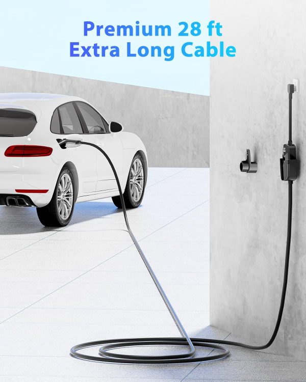 Level 2 EV Charger (40Amp, 240V, NEMA 14-50P), Portable Electric Vehicle - Image 6