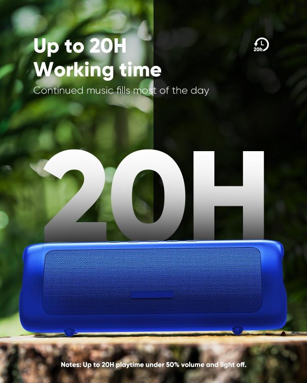 Bluetooth Portable Wireless Speakers with HD Sound, IPX5 Waterproof, Up to - Image 3