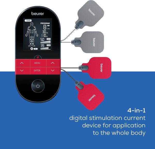 Beurer EM59 Digital TENS/EMS Device with Heat Function for Pain Management - Image 3