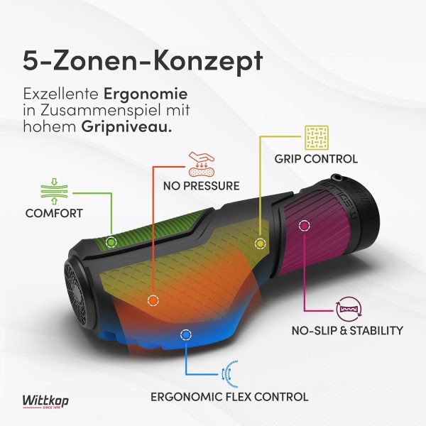 Wittkop Bike Grips with Innovative 3-Zone Design Made in Germany I - Image 3