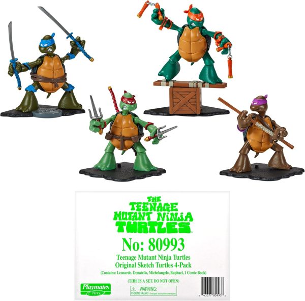 Teenage Mutant Ninja Turtles: Original Sketch Collector Figure with Comic - Image 7